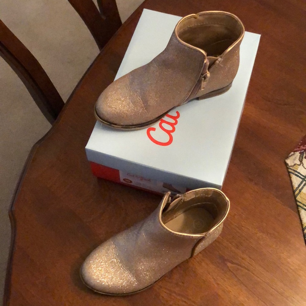 Glitter sparkle booties